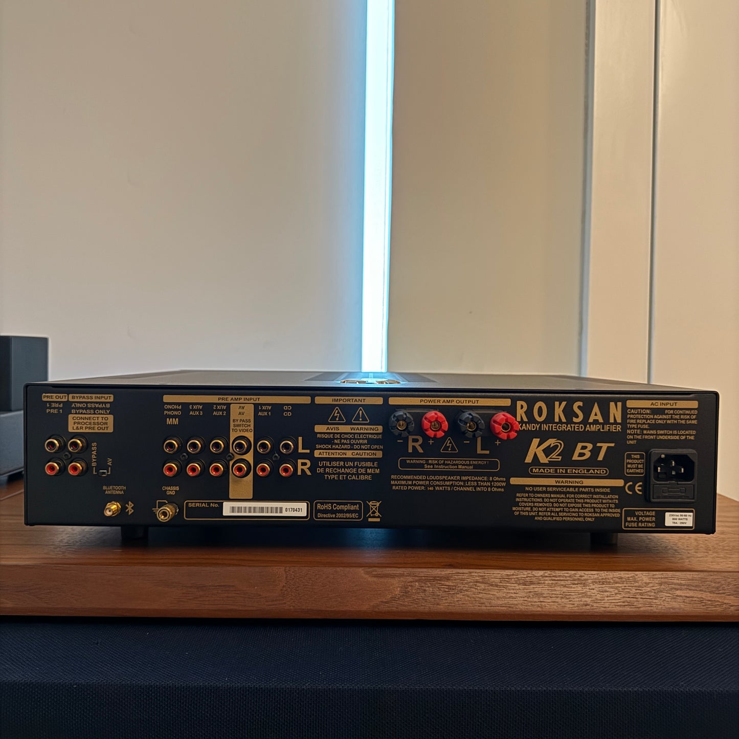 Roksan K2 B2 Integrated Amplifier