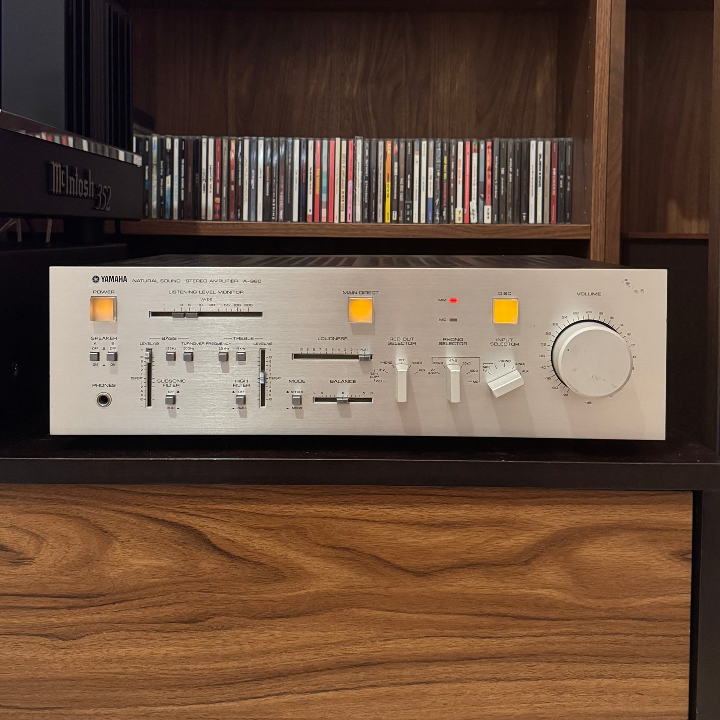 Yamaha A-960 Integrated Stereo Amplifier