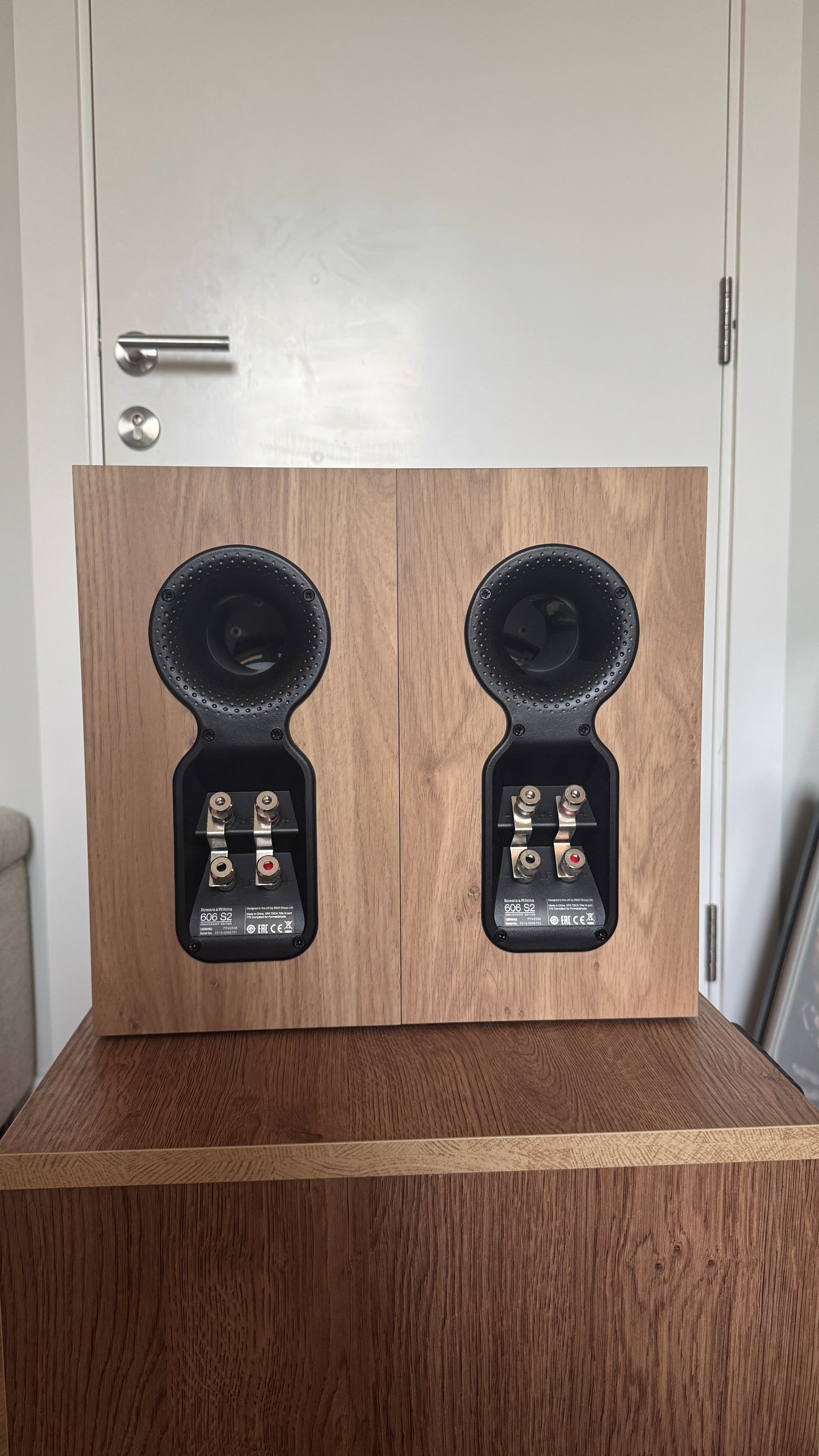Bowers & Wilkins Bookshelf Speakers 606 S2 Anniversary Edition Oak