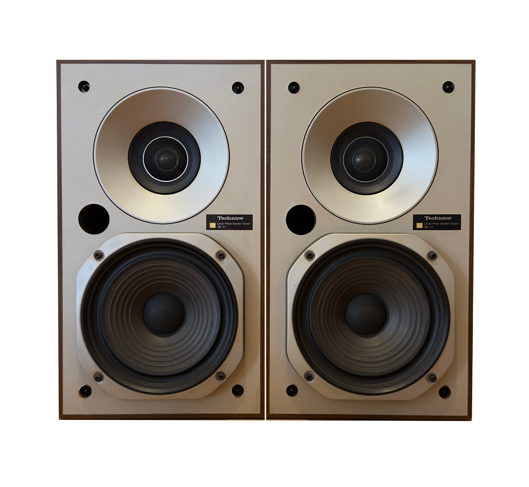 Technics SB-X1 Vintage Linear Phase Speakers – HiFi Gold