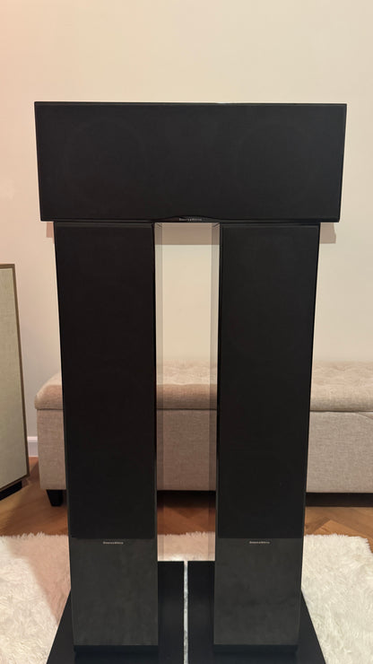 Bowers & Wilkins CM9 Theatre Front Towers & Centre Speaker