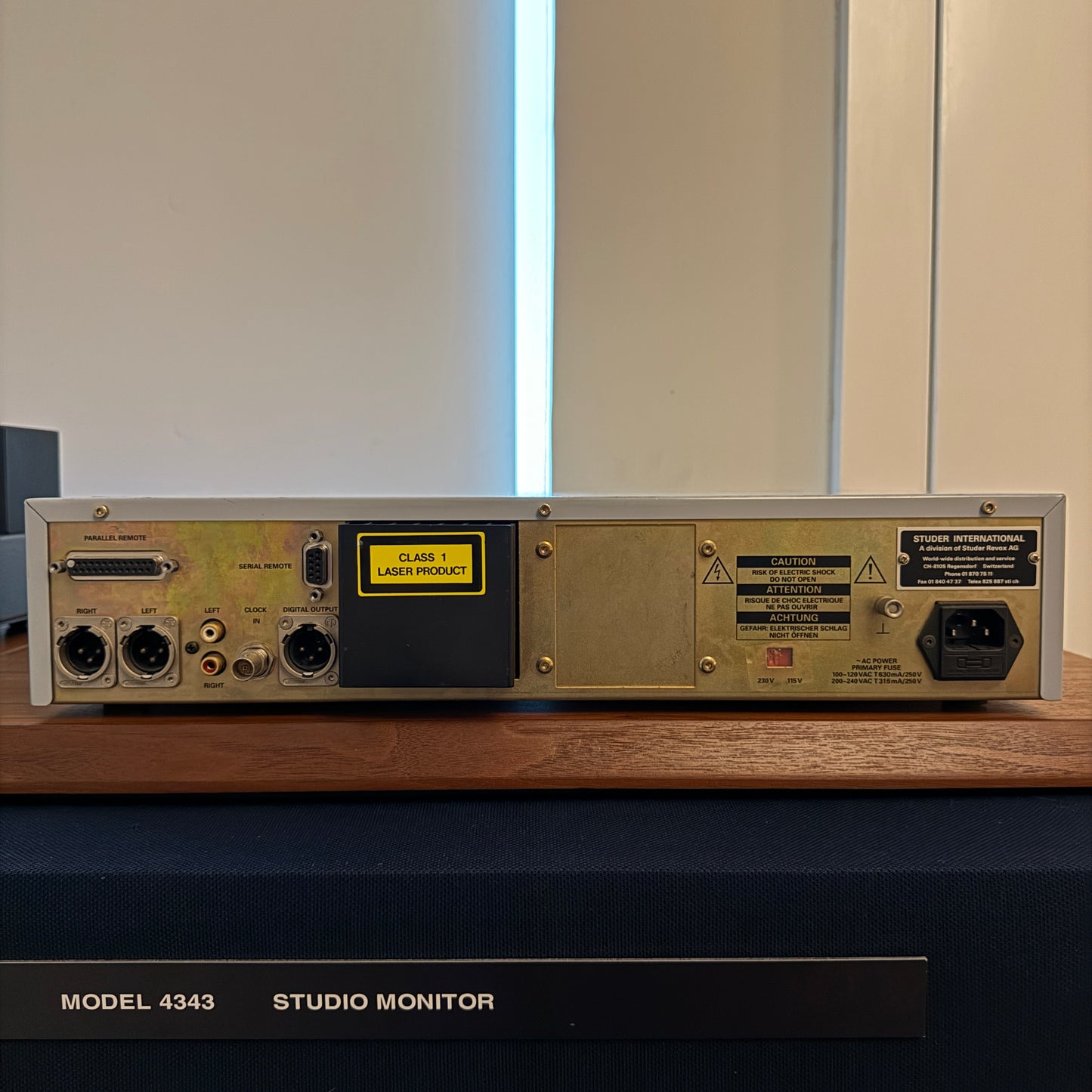Studer DT731 CD Player