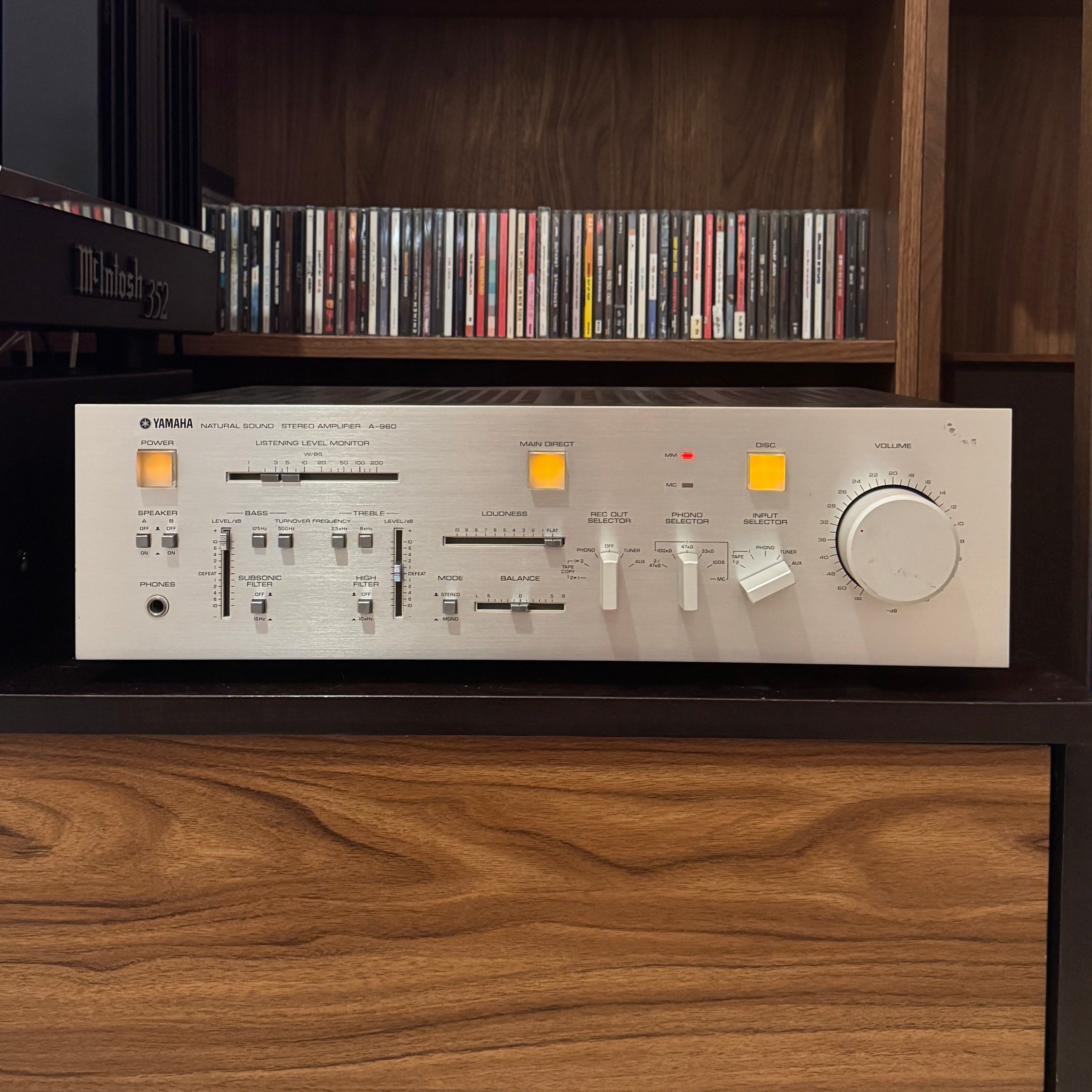 古木 Yamaha A-960 Integrated Stereo Amplifier – HiFi Gold