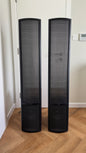 Martin Logan Vista Hybrid Electrostatic Floorstanding Speakers + Grotto i Subwoofer with Transparent Speaker Cables & Audio Quest Power Cables.